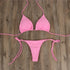 Split Strap Adjustable Swimsuit Suit